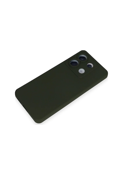 Xiaomi Redmi Note 13 Pro 5g Kılıf Nano İçi Kadife Silikon - Koyu Yeşil 0.2M-Çok Renkli