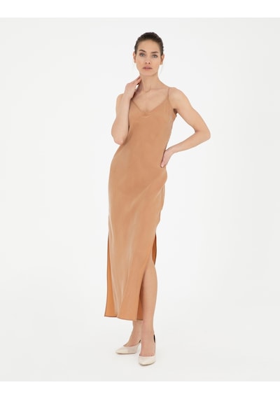 Pierre Cardin Kadın Elbise Dokuma 50273056-vr233 Somon