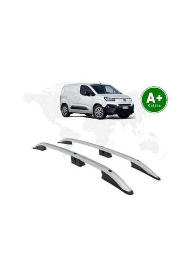 Fiat Doblo Panelvan Tavan Çıtası Uzun Şasi 2024 Model Ve Sonrası Gri