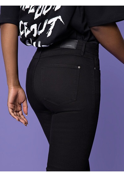 Natalie Skinny Fit Kadın Pantolon siyah