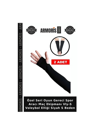 Özel Seri Oyun Gereci Spor Aracı Maç Ekipmanı Vly-s Voleybol Elliği Siyah S Beden