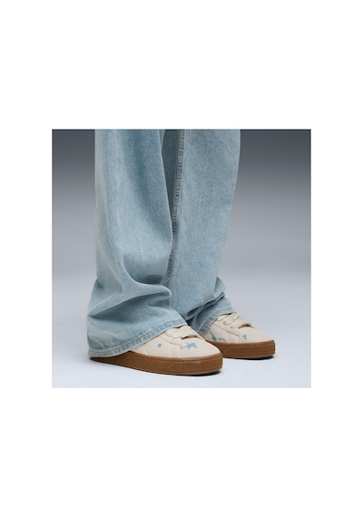 Puma Suede Xl Splatters Unisex Gri Spor Ayakkabı 01-gri 01-gri