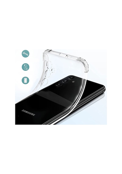 Goocamp Galaxy S23 Fe Uyumlu 2mm Anti Shock Silikon-renksiz Renksiz