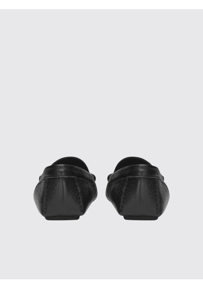 Dolce & Gabbana Deerskin Driver Shoes Dg Siyah