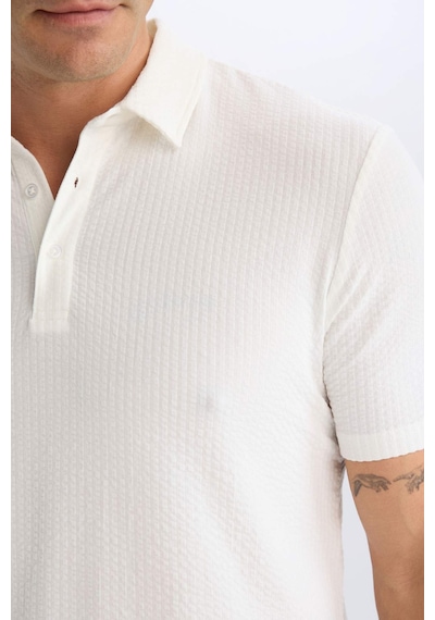 DeFacto Slim Fit Dar Kesim Polo Yaka Pamuklu Kısa Kollu Tişört X2594AZ25SPWT32 DeFacto Slim Fit Dar Kesim Polo Yaka Pamuklu Kısa Kollu Tişört X2594AZ25SPWT32