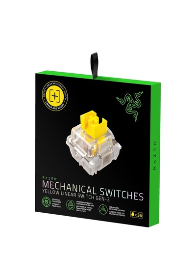 Razer Mekanik Anahtarlar Paketi Sarı Dokunmatik Anahtar 3. Nes