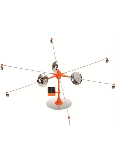 Peller Pro Solar Bird Spinner Kuş Kovucu Turuncu Uzatılabilir