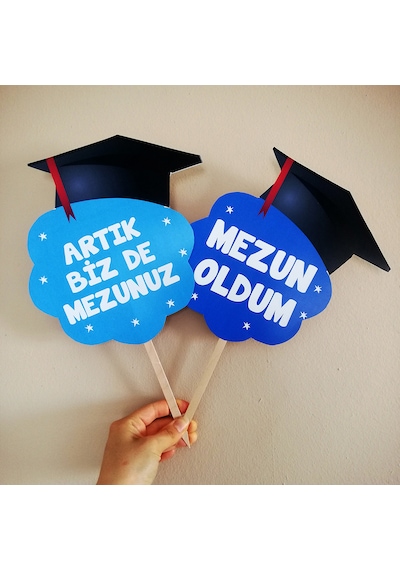 İlkokul Mezuniyet Partisi Konuşma Balonu 12 Adet