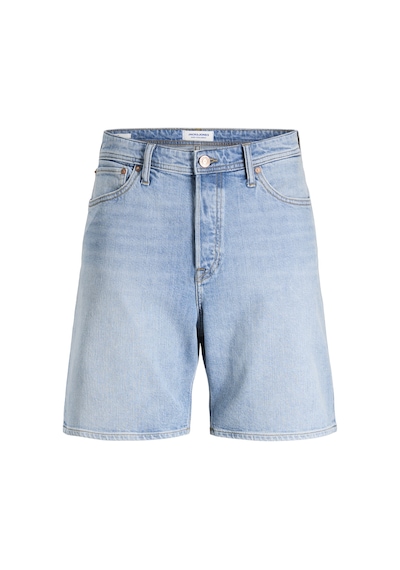 Erkek Bol Kesim Yüksek Bel Sort - Tony - 12289248 Blue Denim
