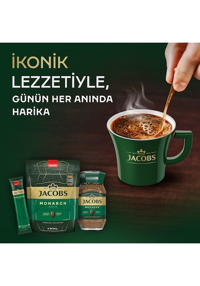 Jacobs Monarch Gold %100 Çözünebilir Kahve 50 G Granül
