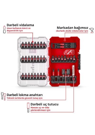 Einhell M-CASE 39 Parça Bits Uç Seti - 49109210