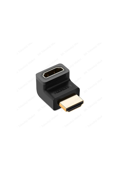 270 Derece Hdmı Dirsek Adaptör Hdmı Erkek/Dişi L Çevirici
