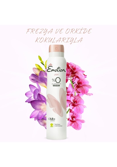 Emotion Joy Kadın Sprey Deodorant 6 x 200 ML