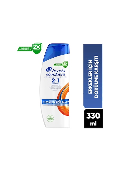 Head & Shoulders Erkeklere Özel Saç Dökülmelerine Karşı Etkili 2in1 Şampuan 330 ML