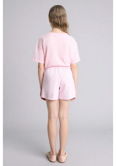 Defacto Gabardin Etek Kız Çocuk E2648a826sppn86 Pembe-pn86