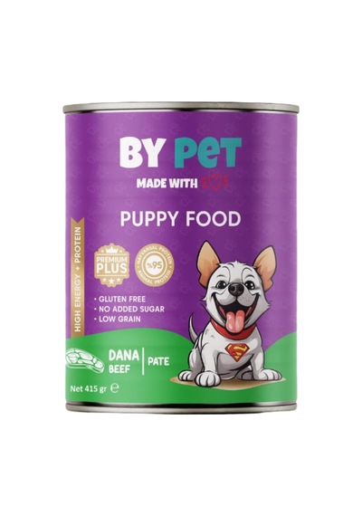 Dana Etli Yavru Yaş Köpek Maması 1 Adet -415 Gram Konserve 2li Paket