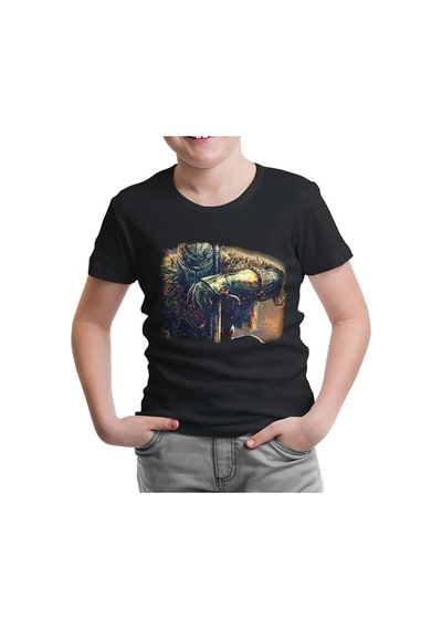 Lord Tshirt Dark Souls - Frost Siyah Çocuk Tshirt