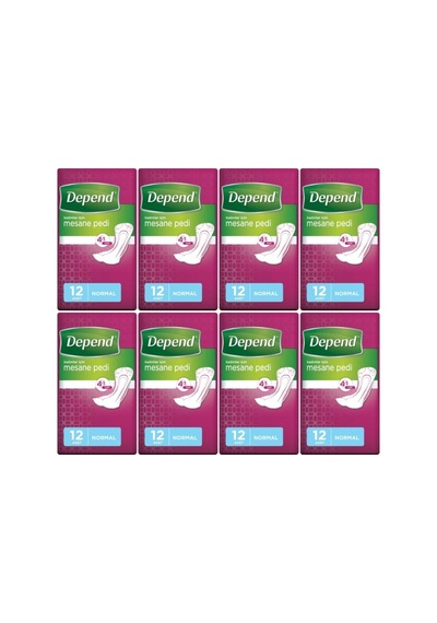 Mesane Pedi Kadın Normal 12 Li 8 Paket
