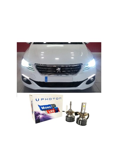 Peugeot 301 Led Xenon Sis Far Ampulü H11 Mono Yeni Seri Beyaz 2017+