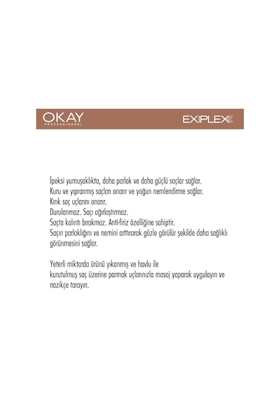 Nº6 Bond Restorıng Leave-on Mask 100ml Bağ Onarıcı Durulanmayan Maske