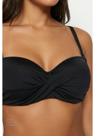 Penti Siyah Beauty Toparlayıcı Bikini Üstü