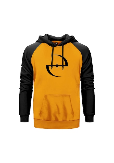 Evanescence Classic Logo Sarı Renk Reglan Kol Sweatshirt Sarı