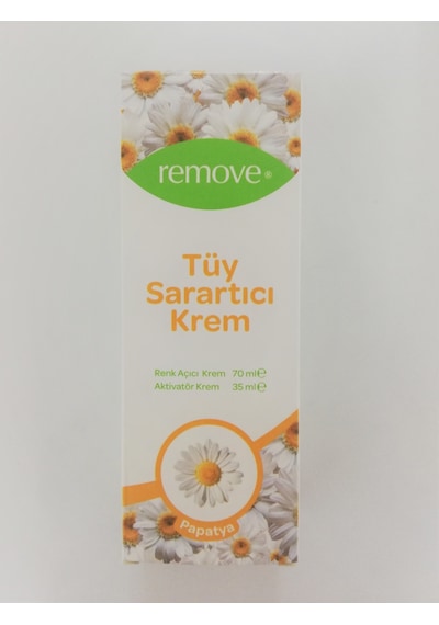Remove Papatyalı Tüy Sarartıcı Krem 70 ML Remove Papatyalı Tüy Sarartıcı Krem 70 ML