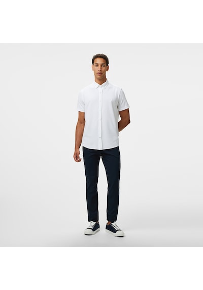 Nautica Erkek Beyaz Classic Fit Gömlek Düz W55416t Beyaz