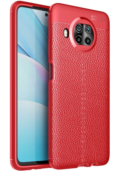 Xiaomi Redmi Note 9 Pro 5g Kılıf Zore Niss Silikon Kapak Kırmızı