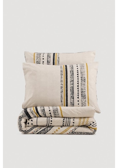 Cotton Box Etnich Nevresim Takımı Çift Kişilik Elvira Siyah