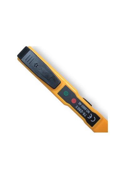 Tek-iş Dedektörlü Faz Kontrol Kalemi Voltaj Test Aleti Akıllı Voltaj Test Cihazı 6885-48