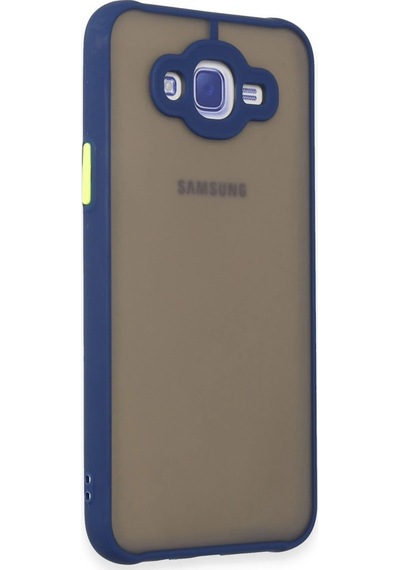 Newface Samsung Galaxy Uyumlu J7 Kılıf Montreal Silikon Kapak Semeglbl - 7 - Lacivert