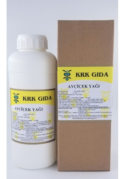 Krk Gıda Ayçiçek Yağı 1 KG