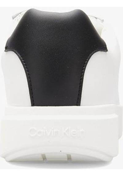 Calvin Klein Chunky Cupsole Lace Up Erkek Beyaz Sneaker-13291 Beyaz