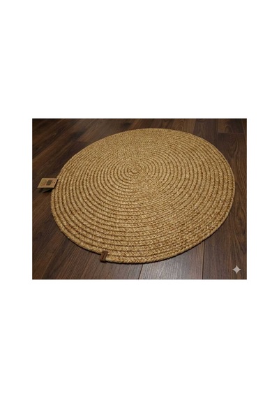 Dekoratif Hasır Kilim Kahverengi