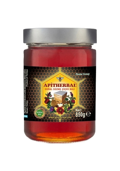 Apitherbal Süzme Çiçek Balı 850 G