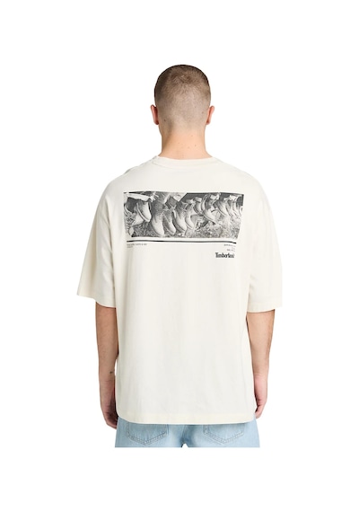 B0a5m8rcm91-r Timberland Archive Boot" Tee Erkek Krem B0a5m8rcm91-r