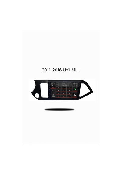 Snp Serisi Kia Picanto 2011 İle 2016 Uyumlu 9 İnç Android Multimedya Sistemi 4-64 Gb Hafıza Carplay Android Auto Ve Geri Görüş Kamerası 9"