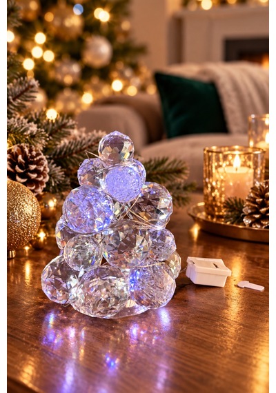 Led Işıklı Kristal Yılbaşı Ağacı 30 Mm Fasetli Kristal Toplardan Mini Dekoratif Çam Ağacı Şeffaf - 938291307 Şeffaf - 938291307 10 Cm Led Işıklı Kristal Yılbaşı Ağacı 30 Mm Fasetli Kristal Toplardan Mini Dekoratif Çam Ağacı Şeffaf - 938291307 Şeffaf - 938291307 10 Cm