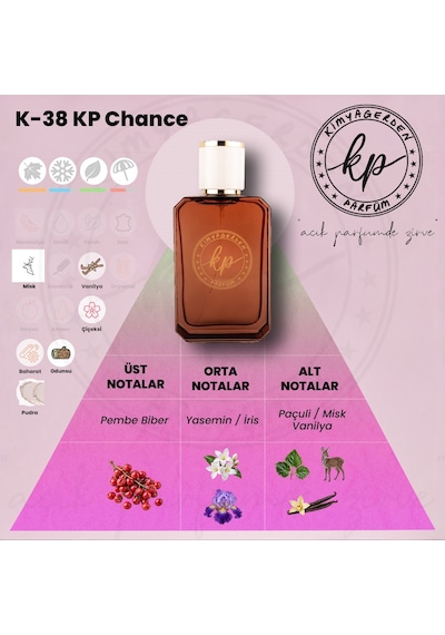 KP K-38 C Chance Kadın Parfüm EDP 50 ML