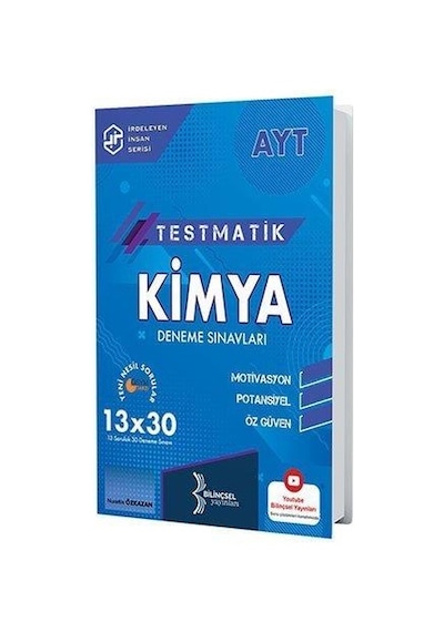 Bilinçsel Yayınları Ayt Testmatik Kimya Deneme Sınavları