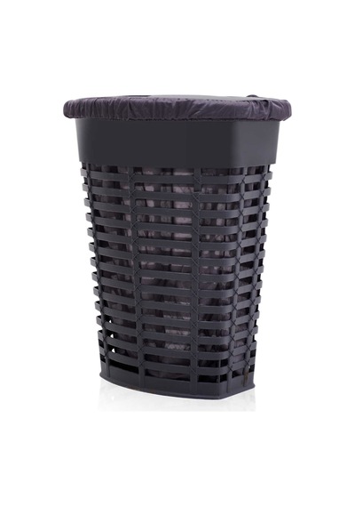 Palm Kirli Çamaşır Sepeti - Gri Çok Renkli