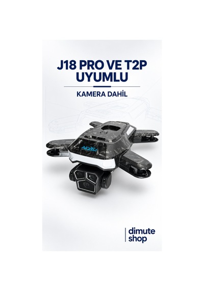 J18 Pro / T2p Drone Kasası - Anakart Ve Kamera Dahil Kasa - 921039154
