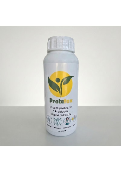 Probitox Probiyotik İçecek 500 Ml Canlı Kültürlü Prebiyotik Bitkisel Konsantre Sıvı
