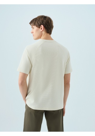 LOFT Loose Fit Erkek Tshirt K.kol Lf2033392 Q1.v1 Taş