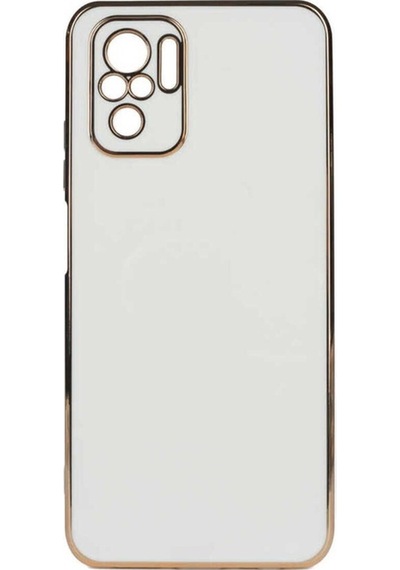 Xiaomi Poco M5s Kılıf Zore Bark Kapak Beyaz
