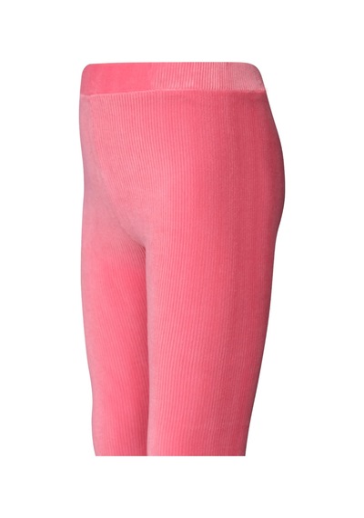 Lovetti Koyu Somon Kız Çocuk Fitilli Kadife Tayt 9312S023 Koyu Somon