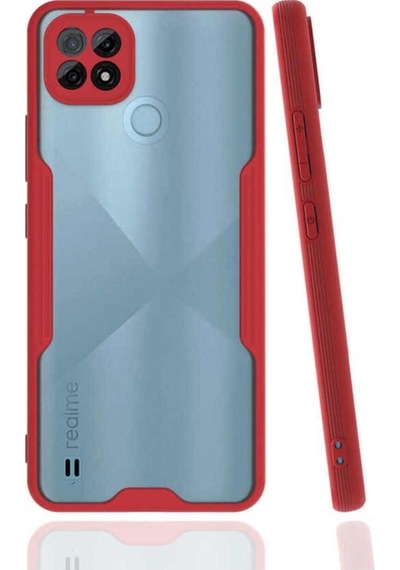 Realme C21 Kilif Kamera Korumali Colorful Kapak 502025121