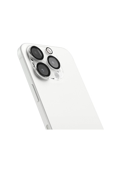 Vonmahlen Apple Uyumlu iPhone 16 Pro Max / Apple Uyumlu iPhone 16 Pro Şeffaf Lens Koruyucu
