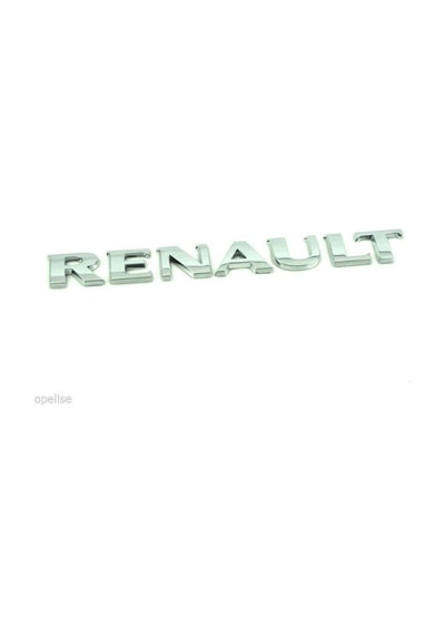 Renault Arka Bagaj Monogram Yazı